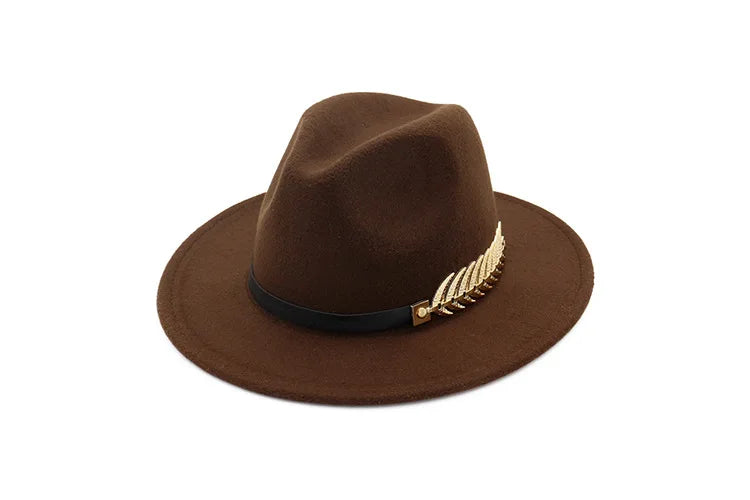 Chapeau Fedora Style British Plume - La Maison du Chapeau