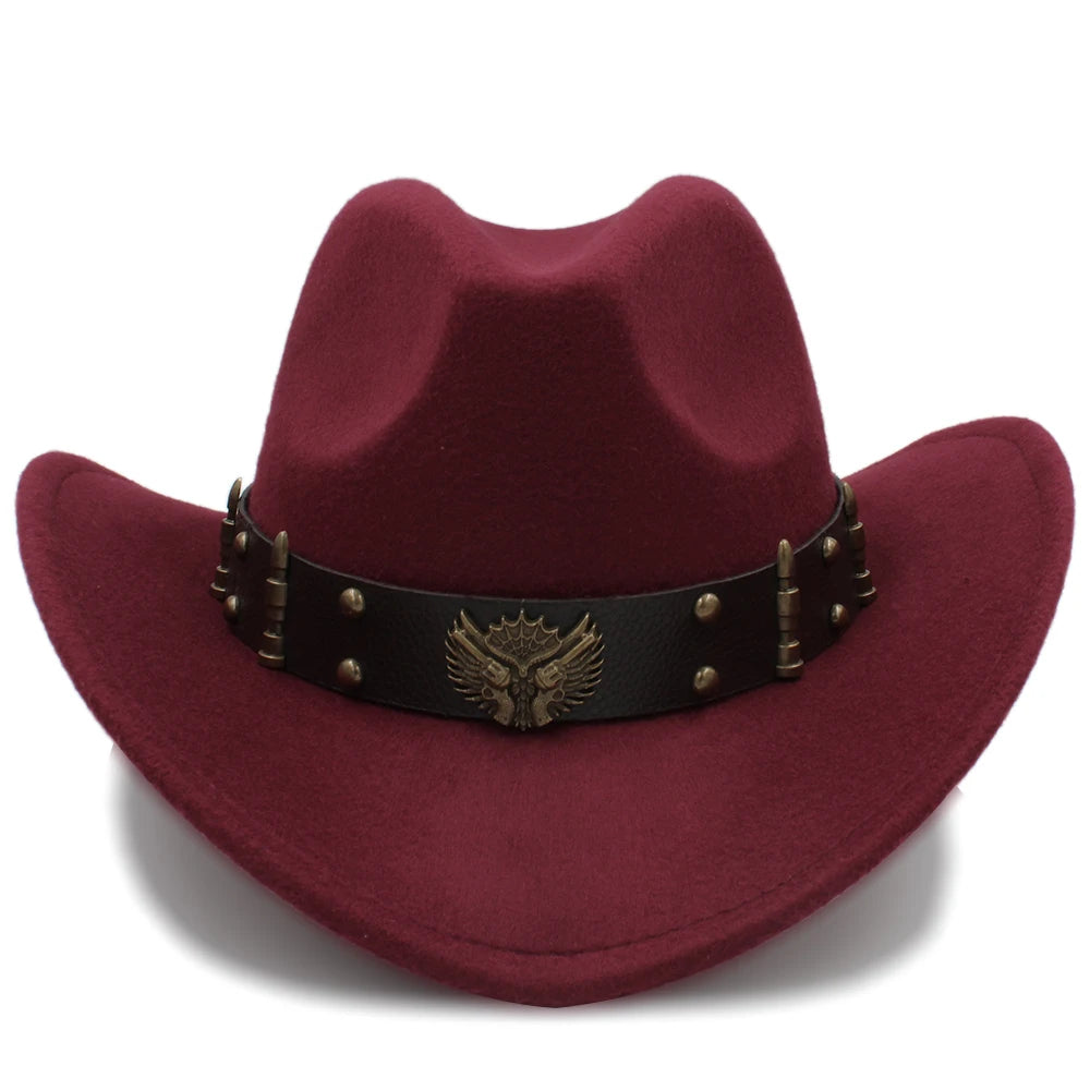 Cowboy Hat – Western Eagle Emblem Design