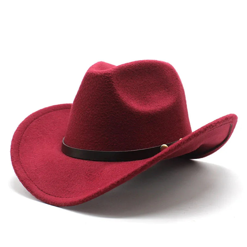 Cowboy Hat – Minimalist Leather Band Design