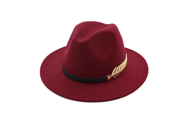 Chapeau Fedora Style British Plume - La Maison du Chapeau