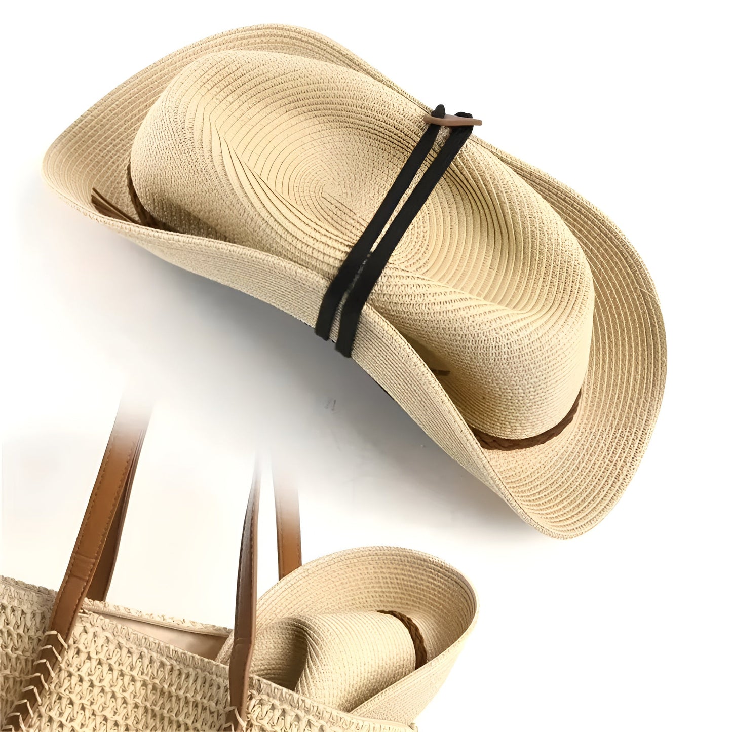 Braided Straw Hat – Timeless Summer Elegance