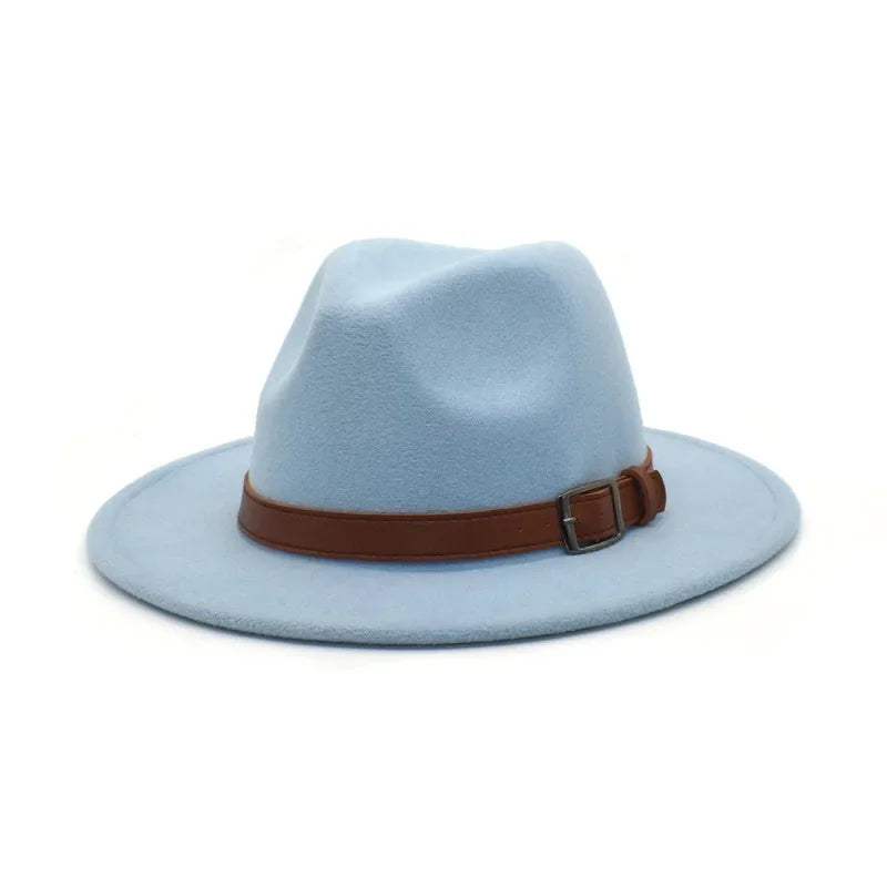 Fedora Hat – Leather Buckle Band
