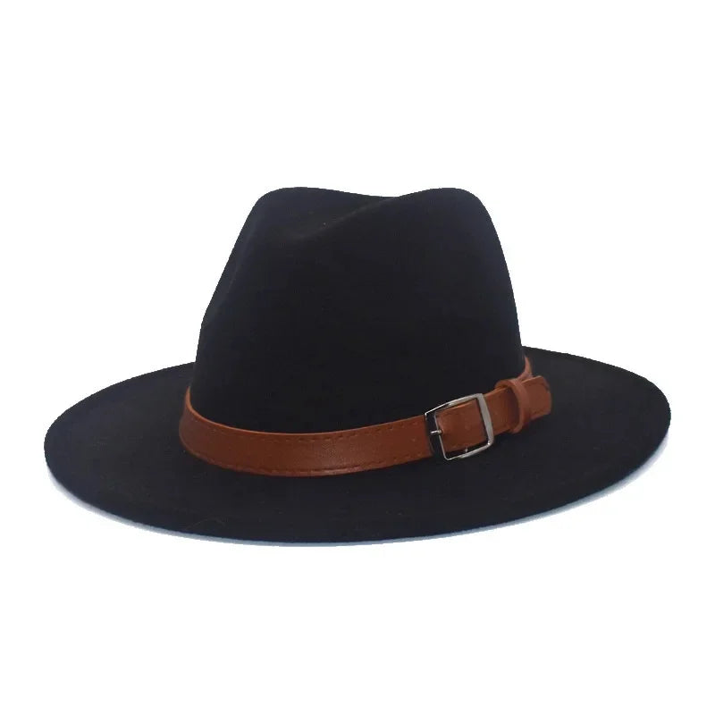 Fedora Hat – Leather Buckle Band
