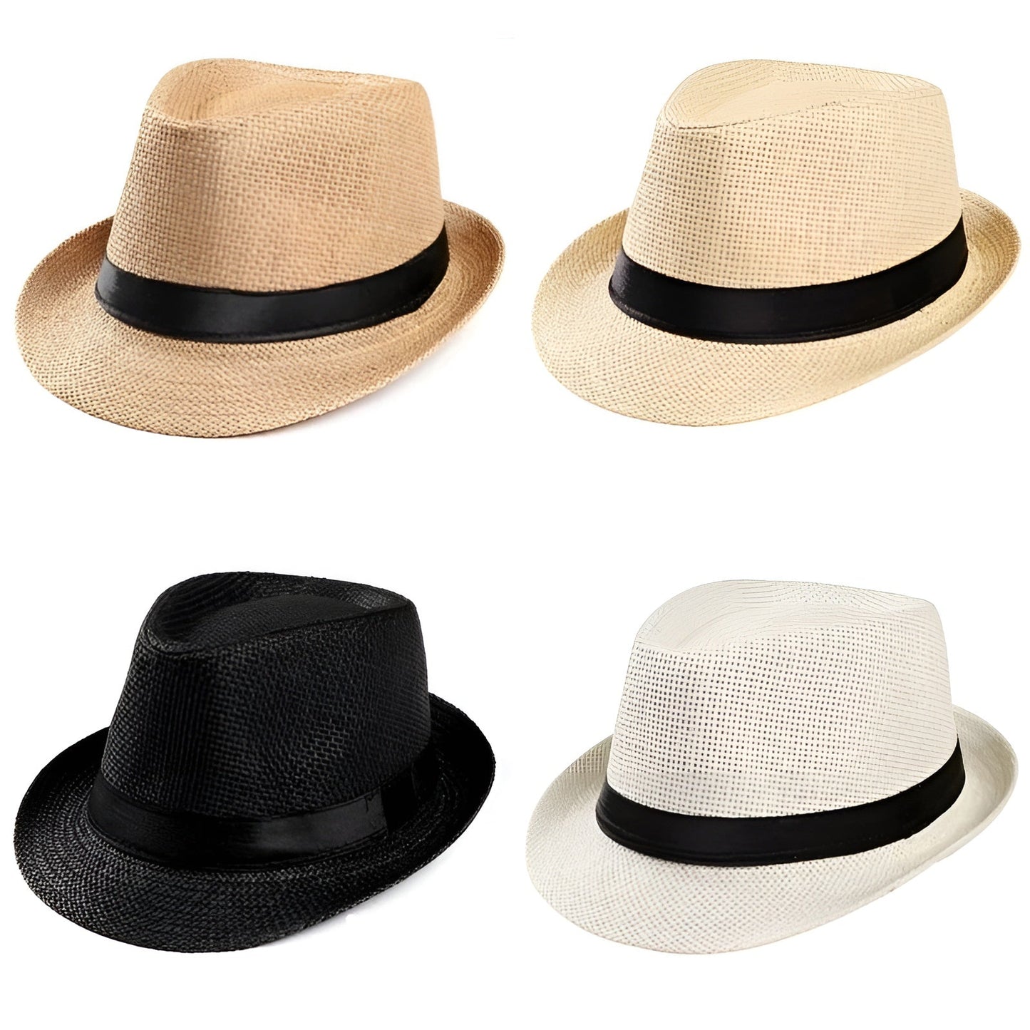 Panama Hat – Classic Woven Design with Black Band