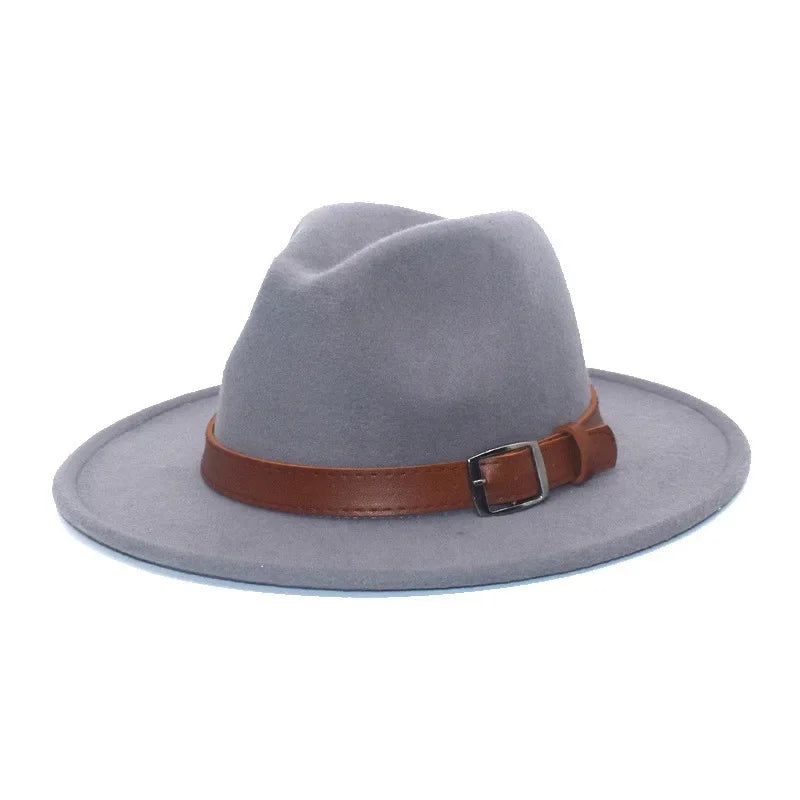 Fedora Hat – Leather Buckle Band