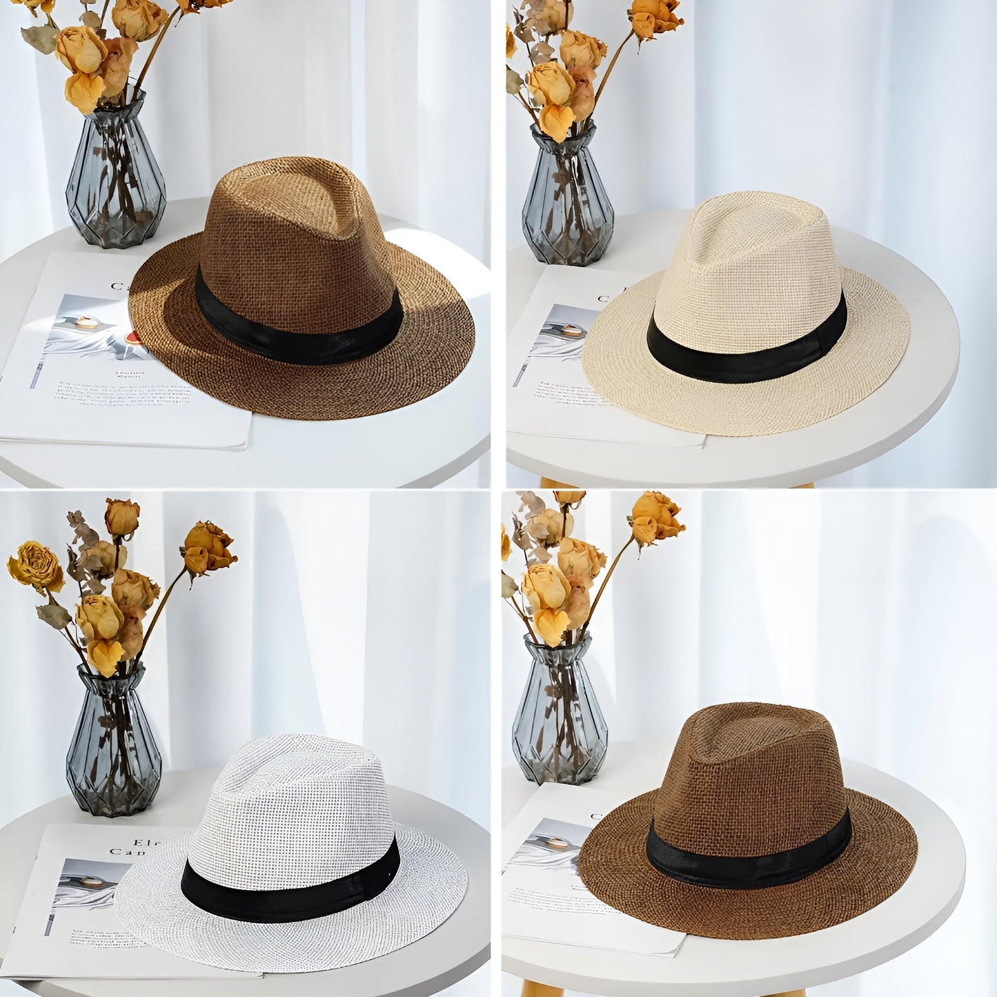 Panama Hat – Structured Elegance for Sunny Days
