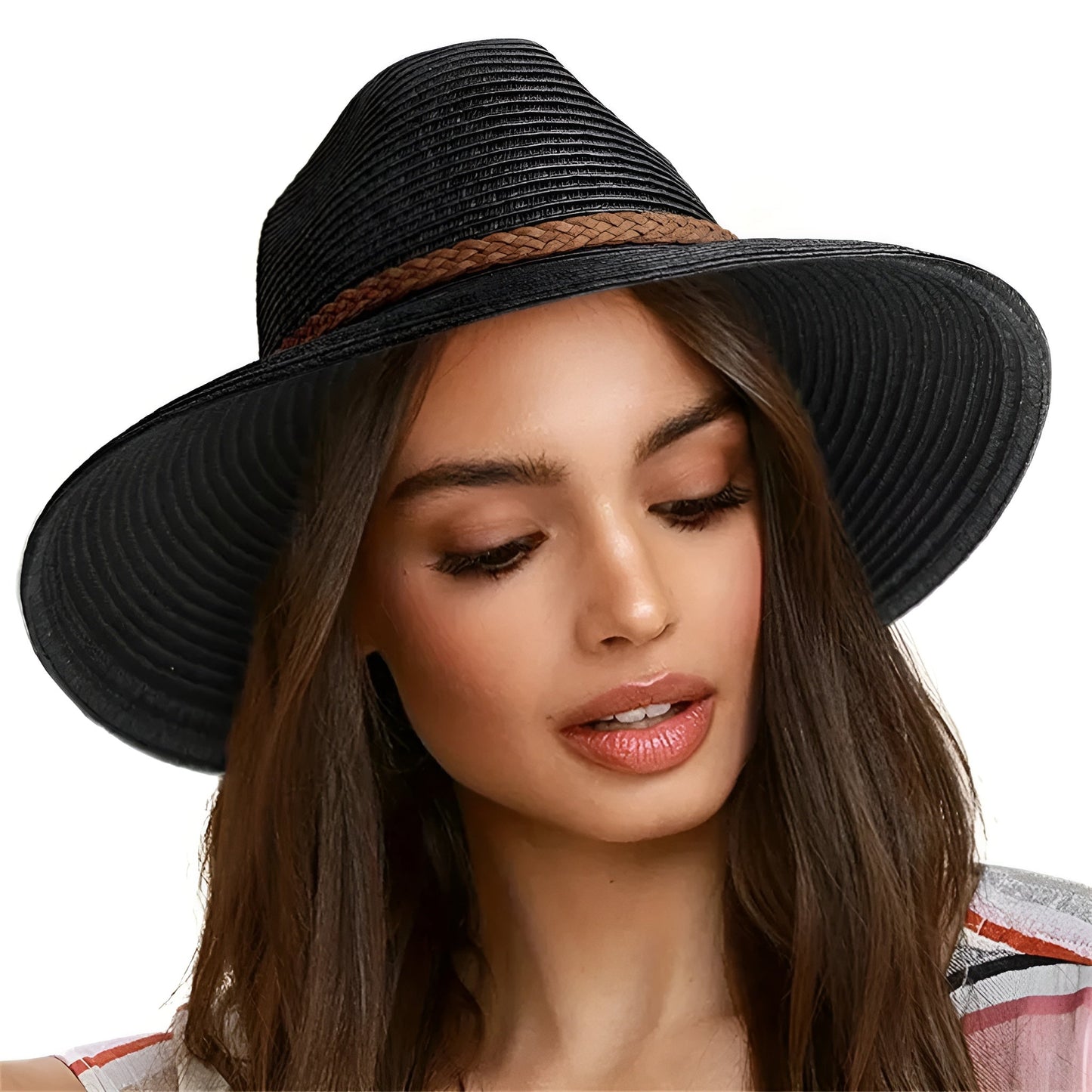 Braided Straw Hat – Timeless Summer Elegance