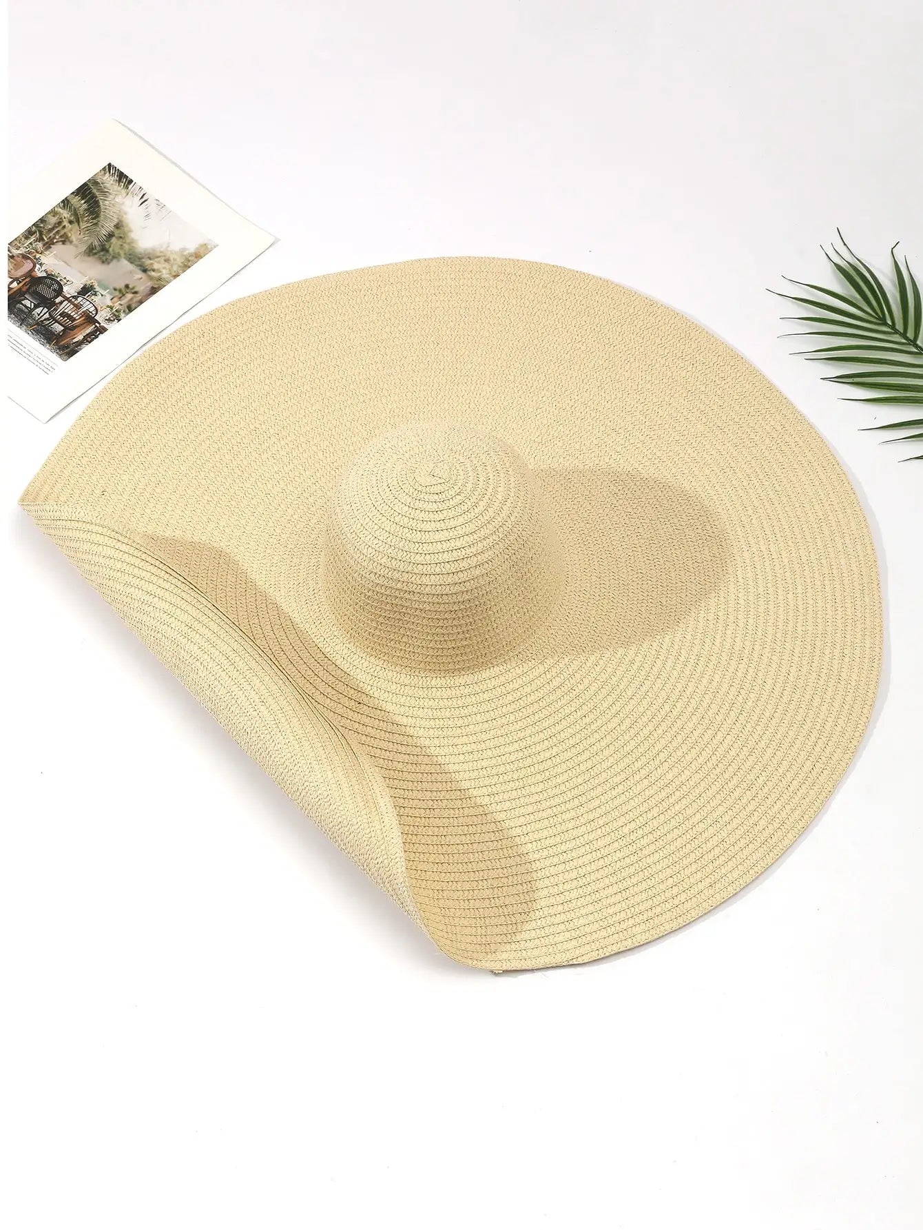 Wide Brim Straw Hat For Ultimate Sun Protection