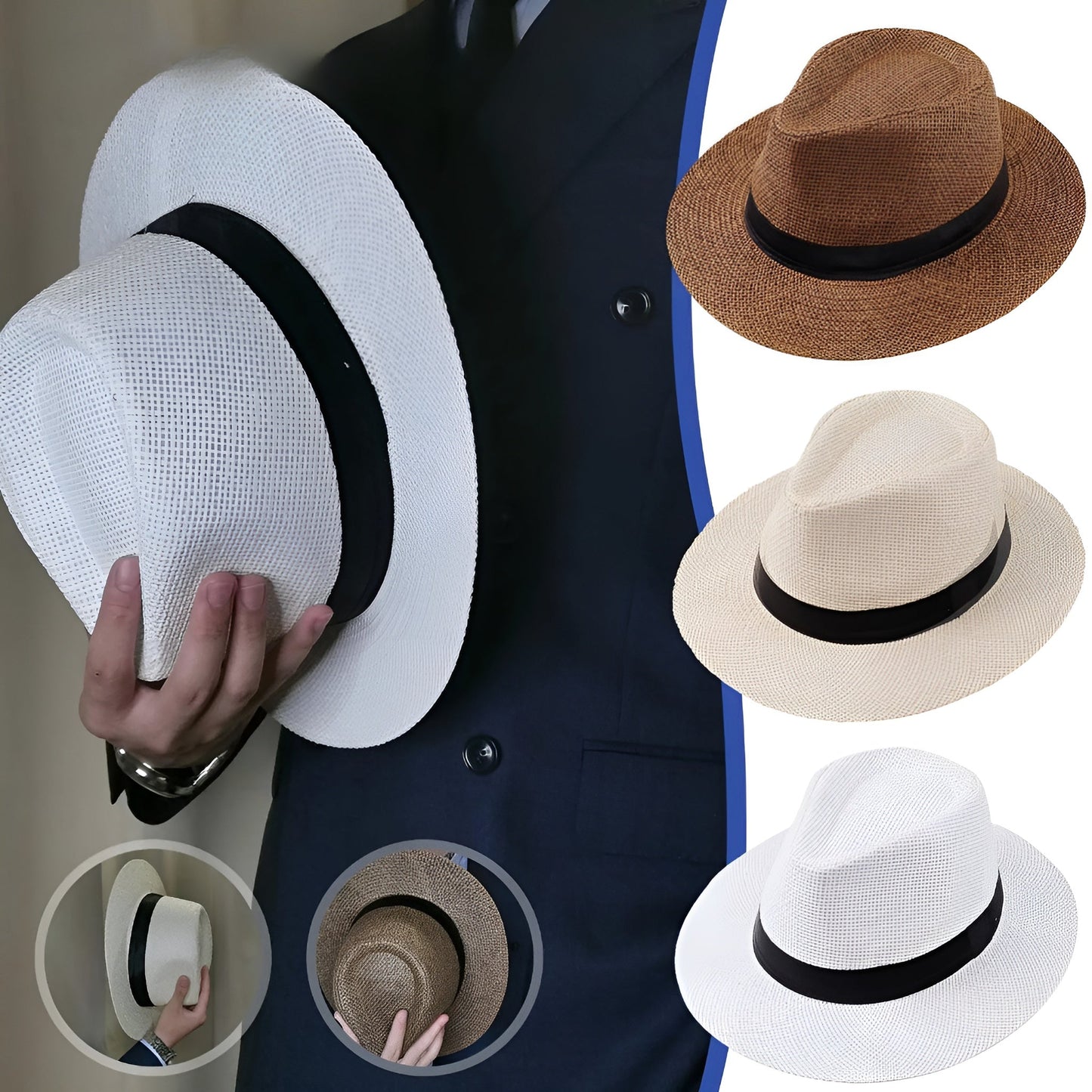 Panama Hat – Structured Elegance for Sunny Days