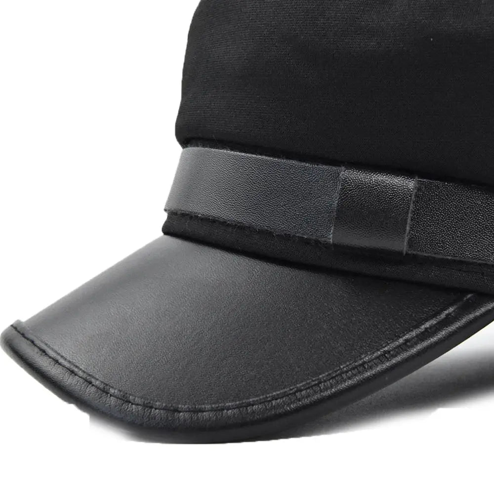Sailor Cap – Structured Military Design With Decorative Strap