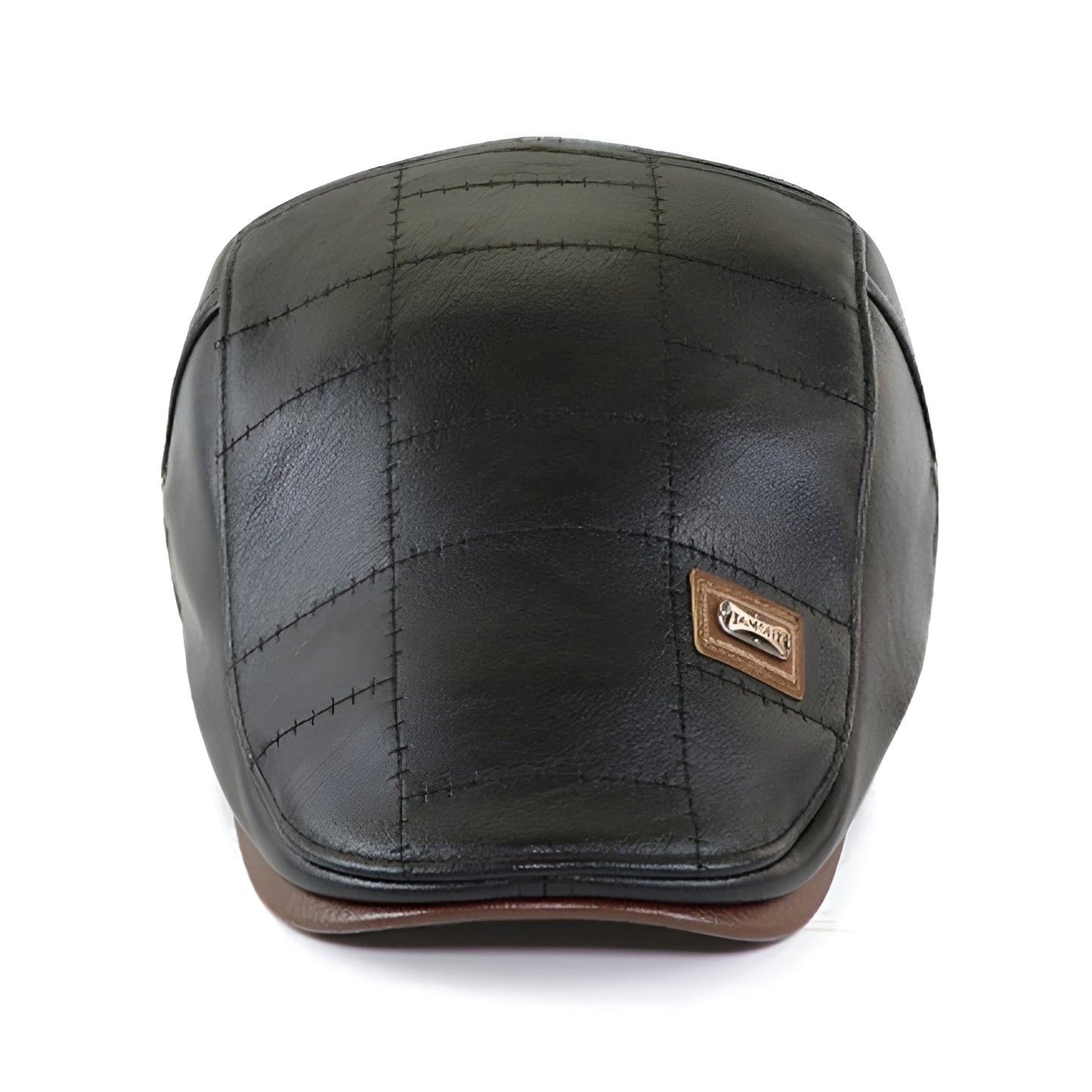 Classic Men’s Leather Flat Cap