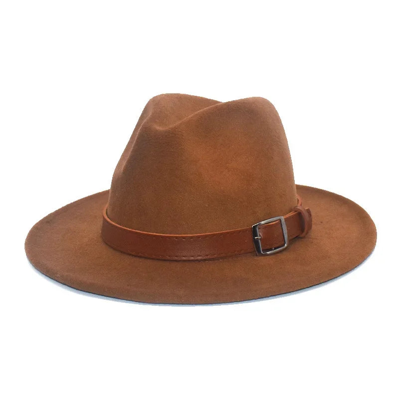 Fedora Hat – Leather Buckle Band