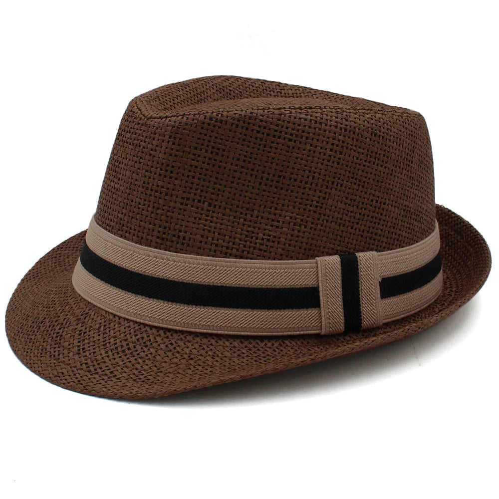 Trilby Straw Hat – Contrasting Band
