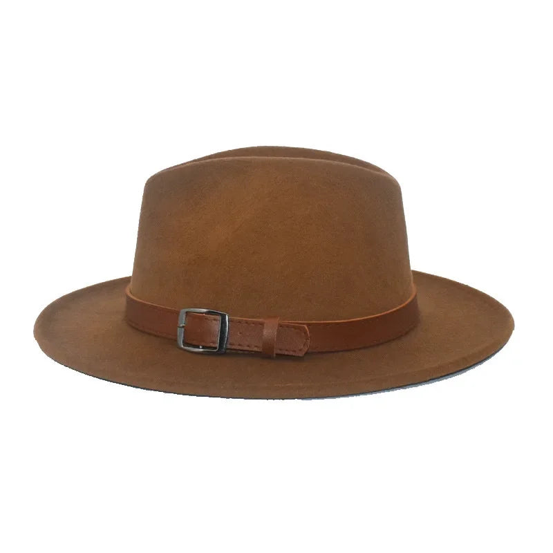 Fedora Hat – Leather Buckle Band
