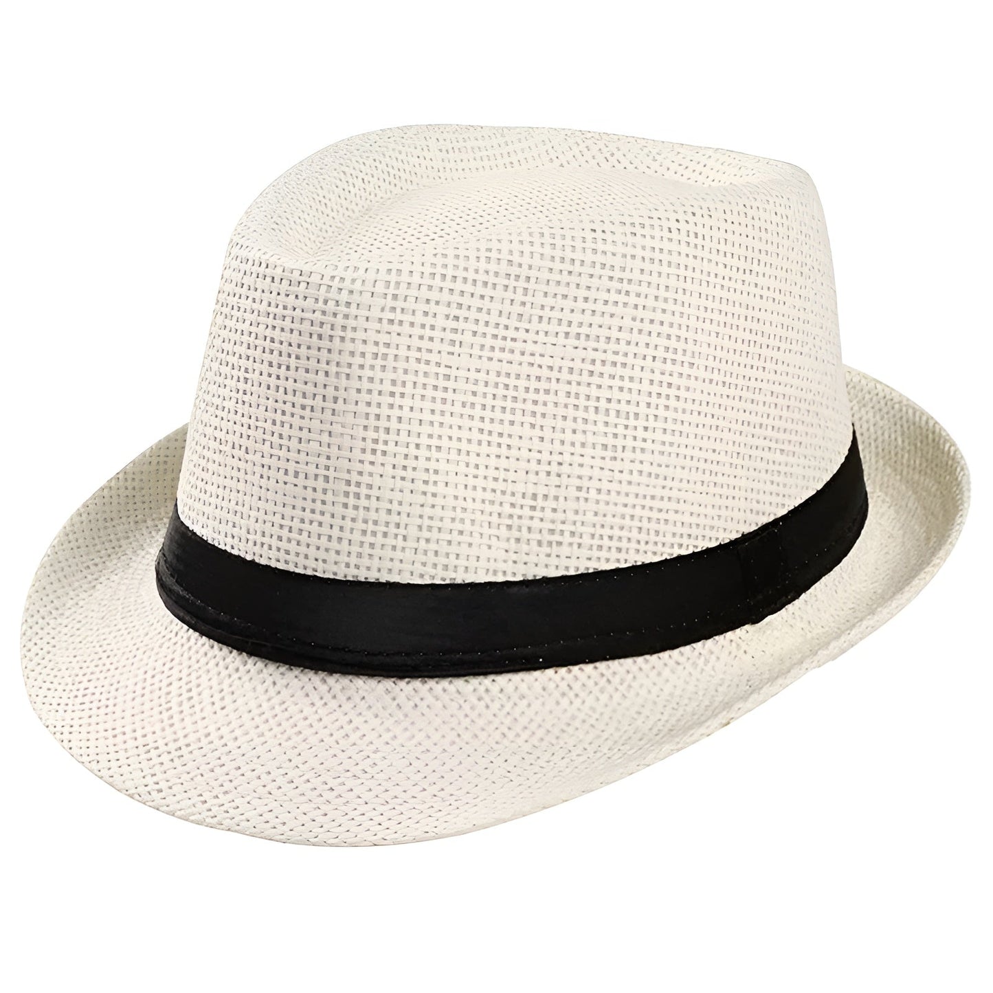 Panama Hat – Classic Woven Design with Black Band