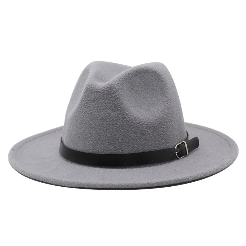 Fedora Hat – Slim Belt Accent