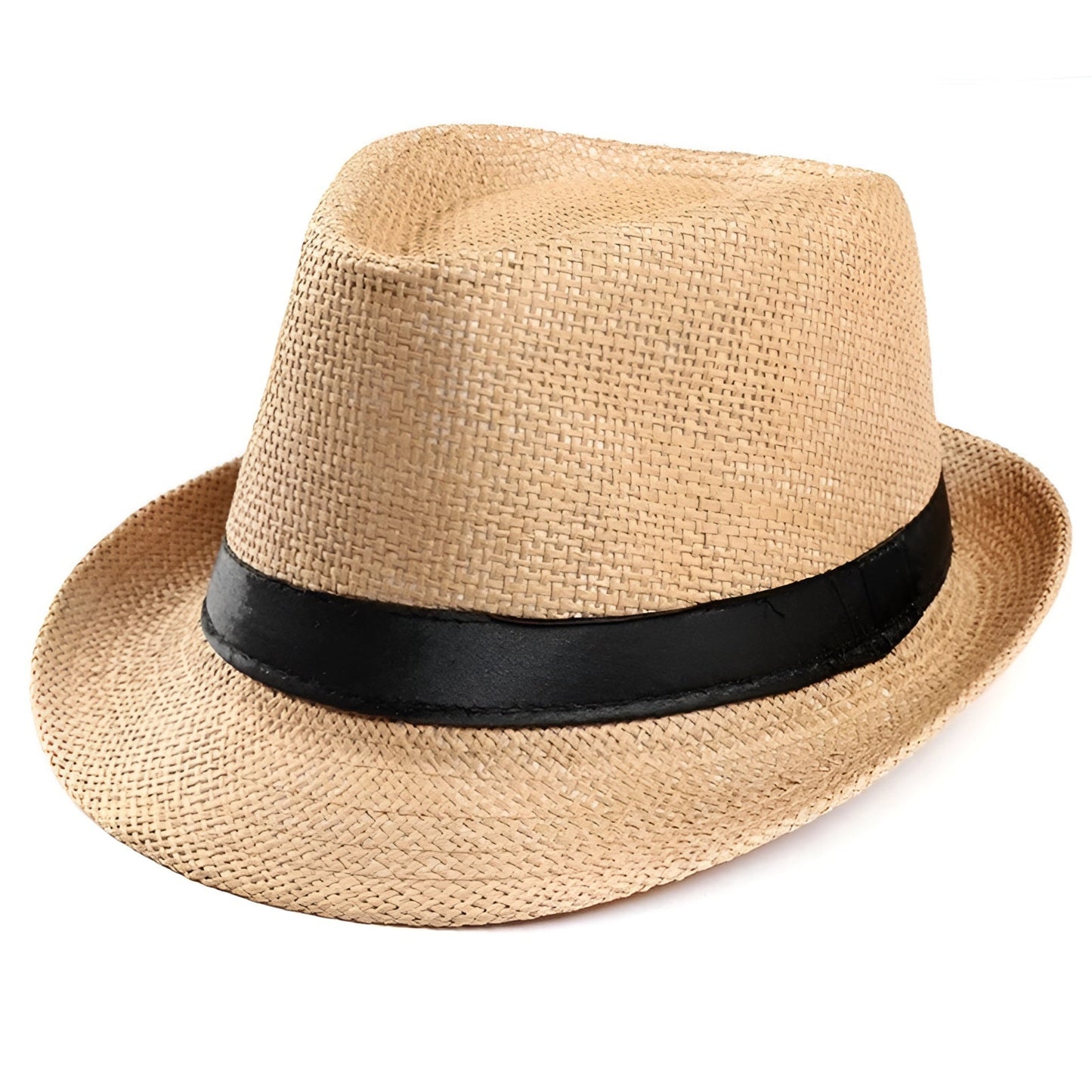 Panama Hat – Classic Woven Design with Black Band