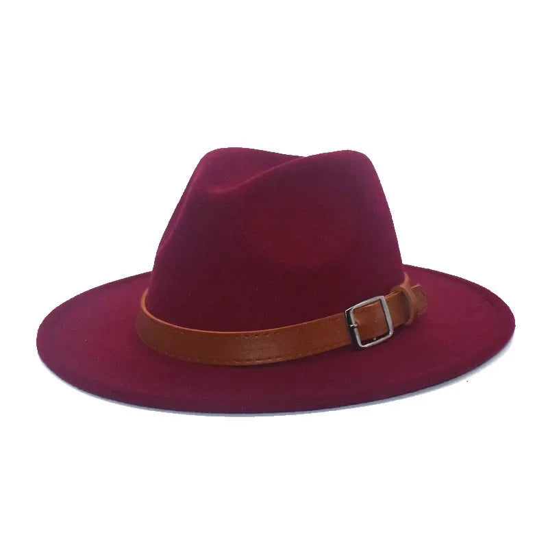 Fedora Hat – Leather Buckle Band