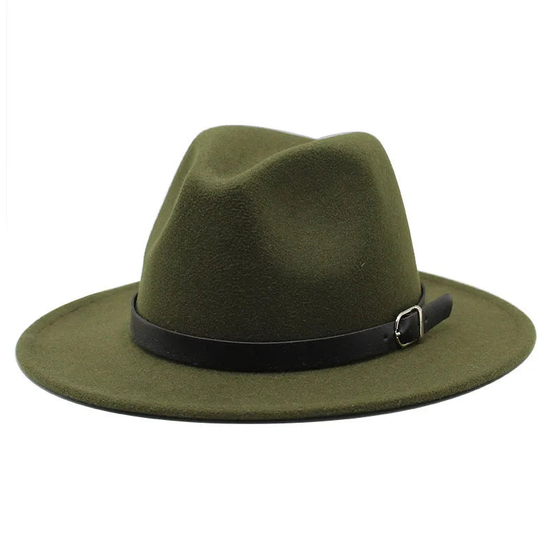 Fedora Hat – Slim Belt Accent