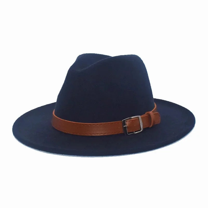 Fedora Hat – Leather Buckle Band