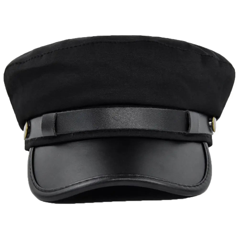 Sailor Cap – Structured Military Design With Decorative Strap