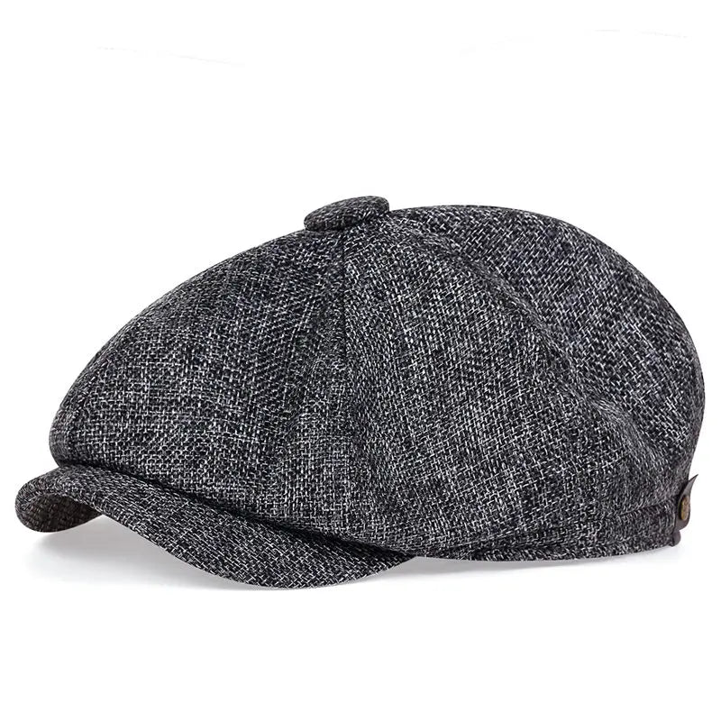 Newsboy Cap – Vintage Cotton Design