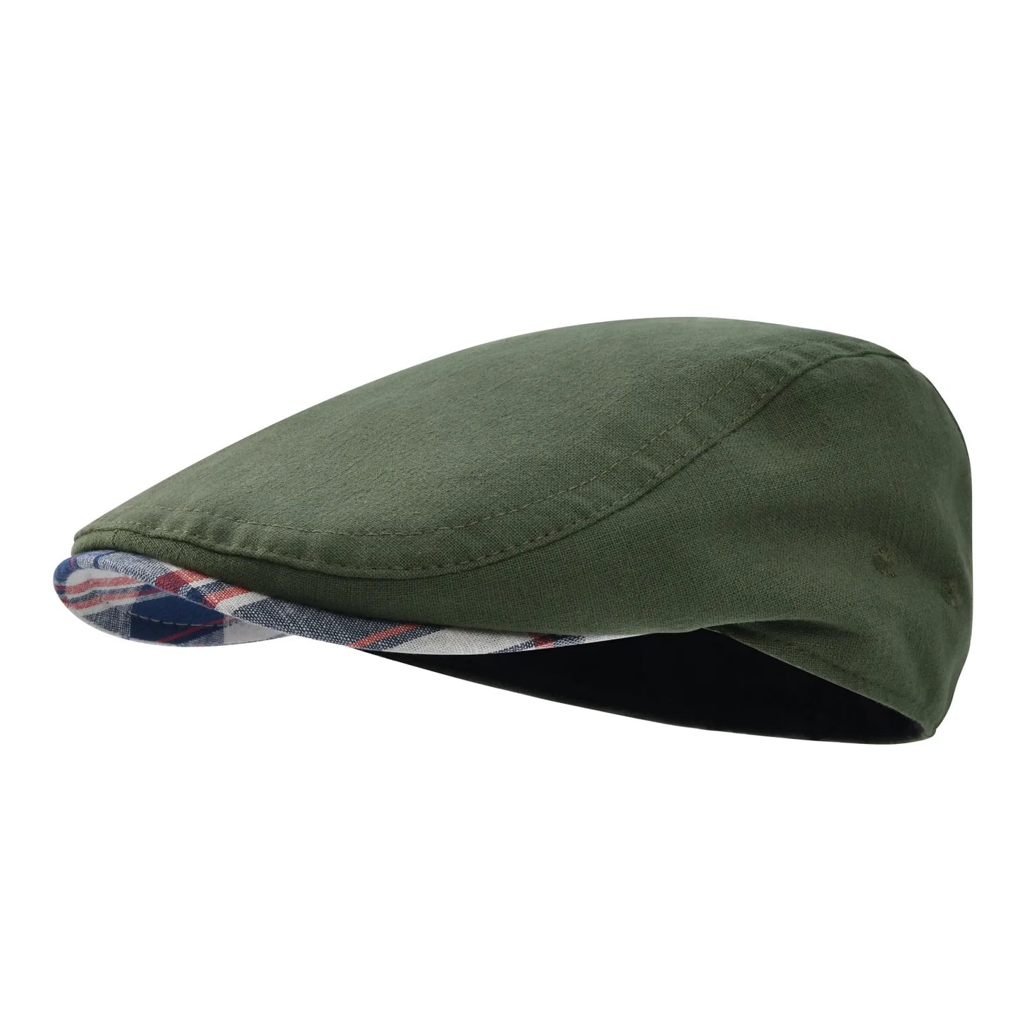 Flat Cap – Subtle Inner Brim Detail