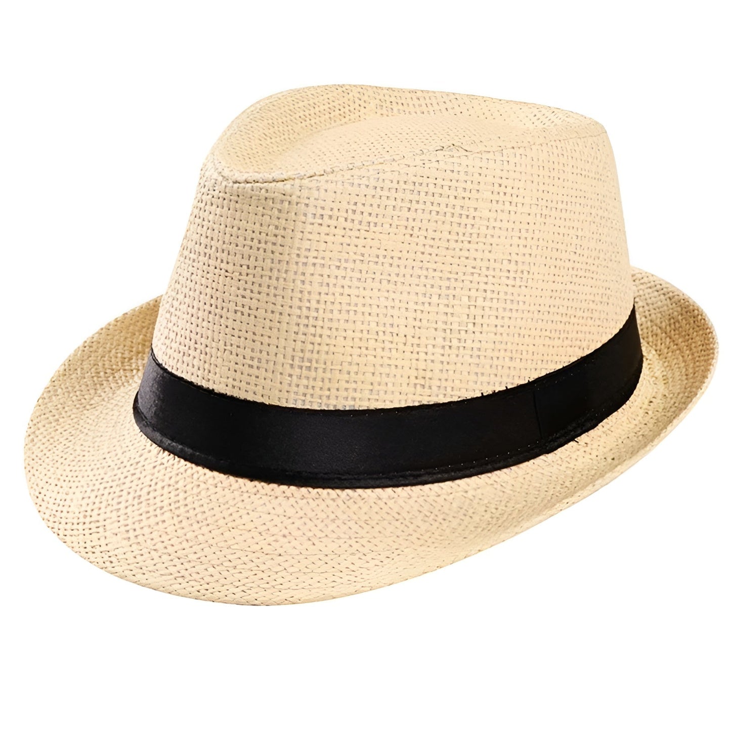 Panama Hat – Classic Woven Design with Black Band