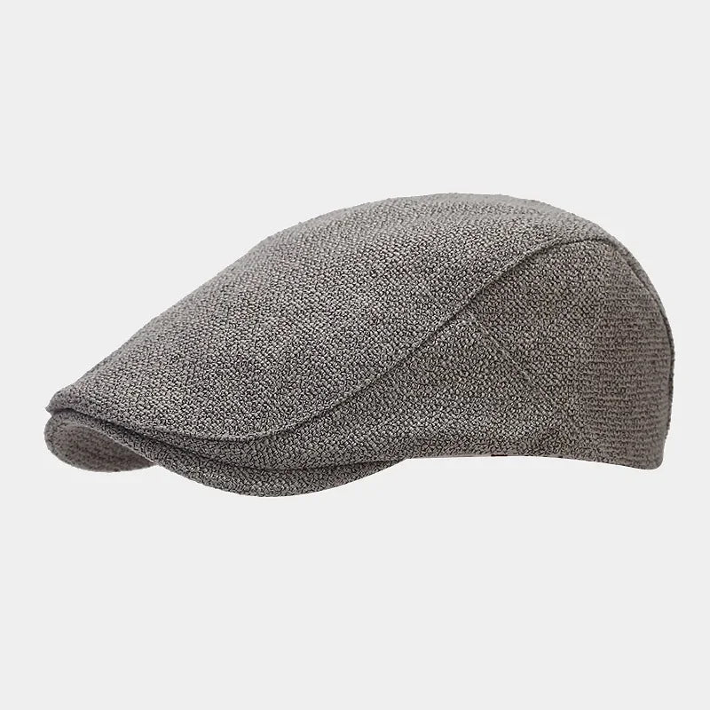 Flat Cap – Men’s Classic Linen Style