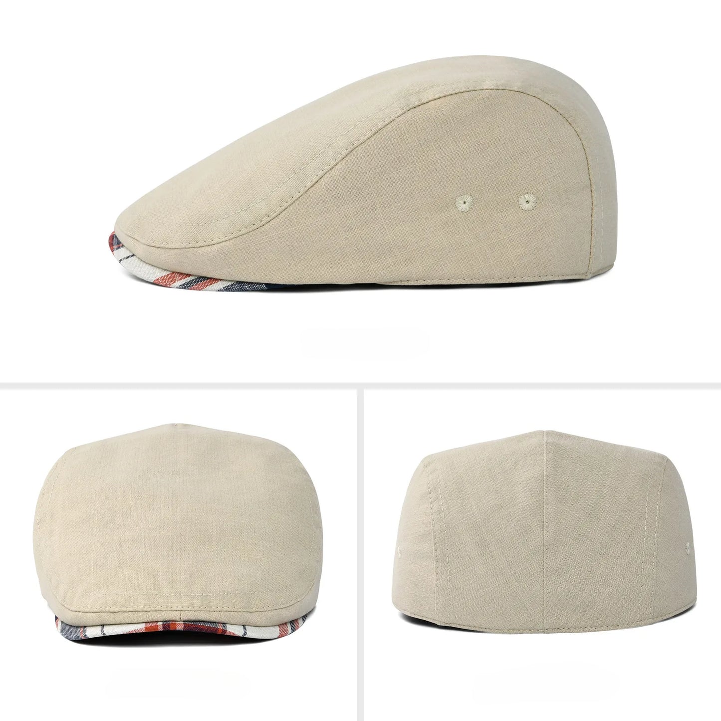 Flat Cap – Subtle Inner Brim Detail