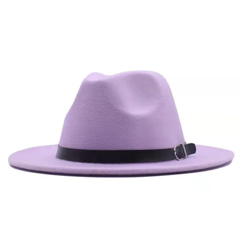 Fedora Hat – Slim Belt Accent