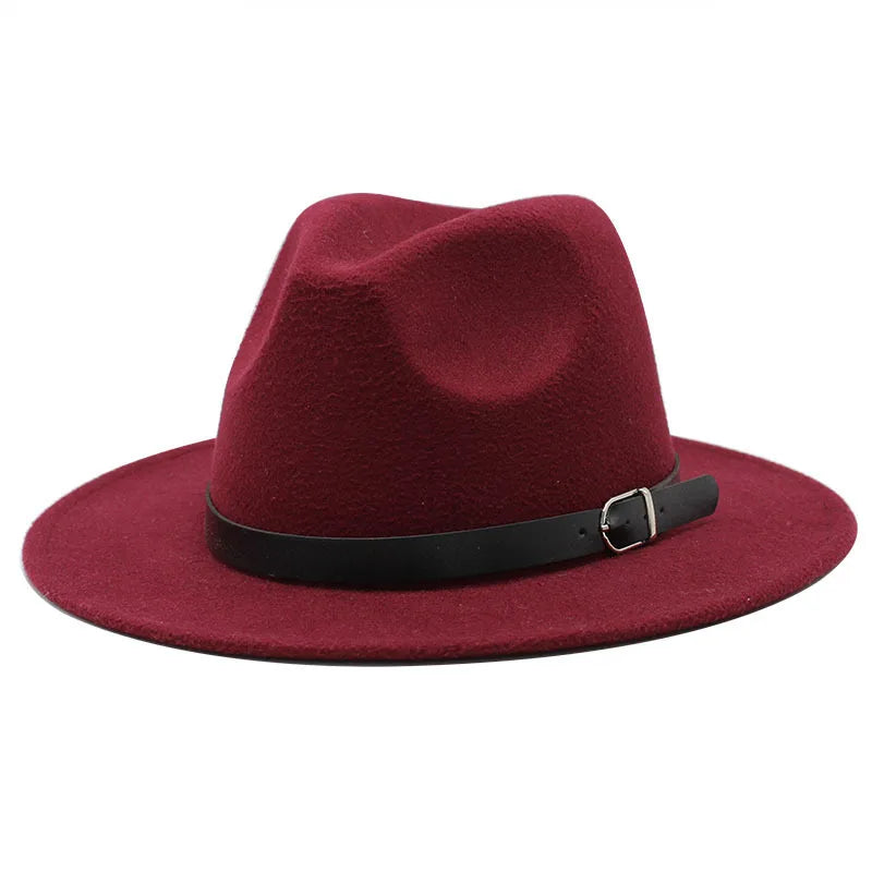 Fedora Hat – Slim Belt Accent