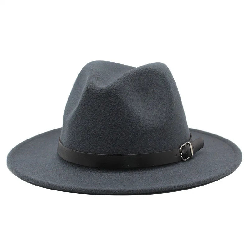 Fedora Hat – Slim Belt Accent
