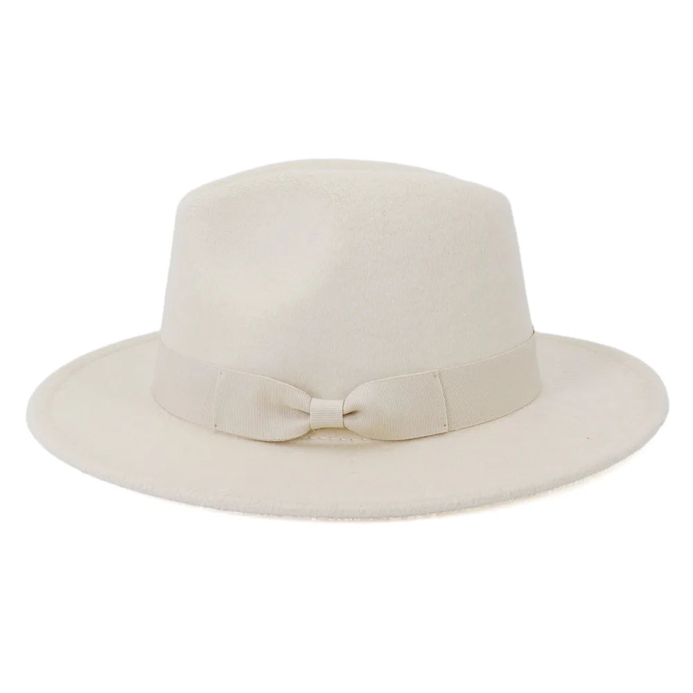 Classic Fedora Hat – Timeless Style with Bow Accent