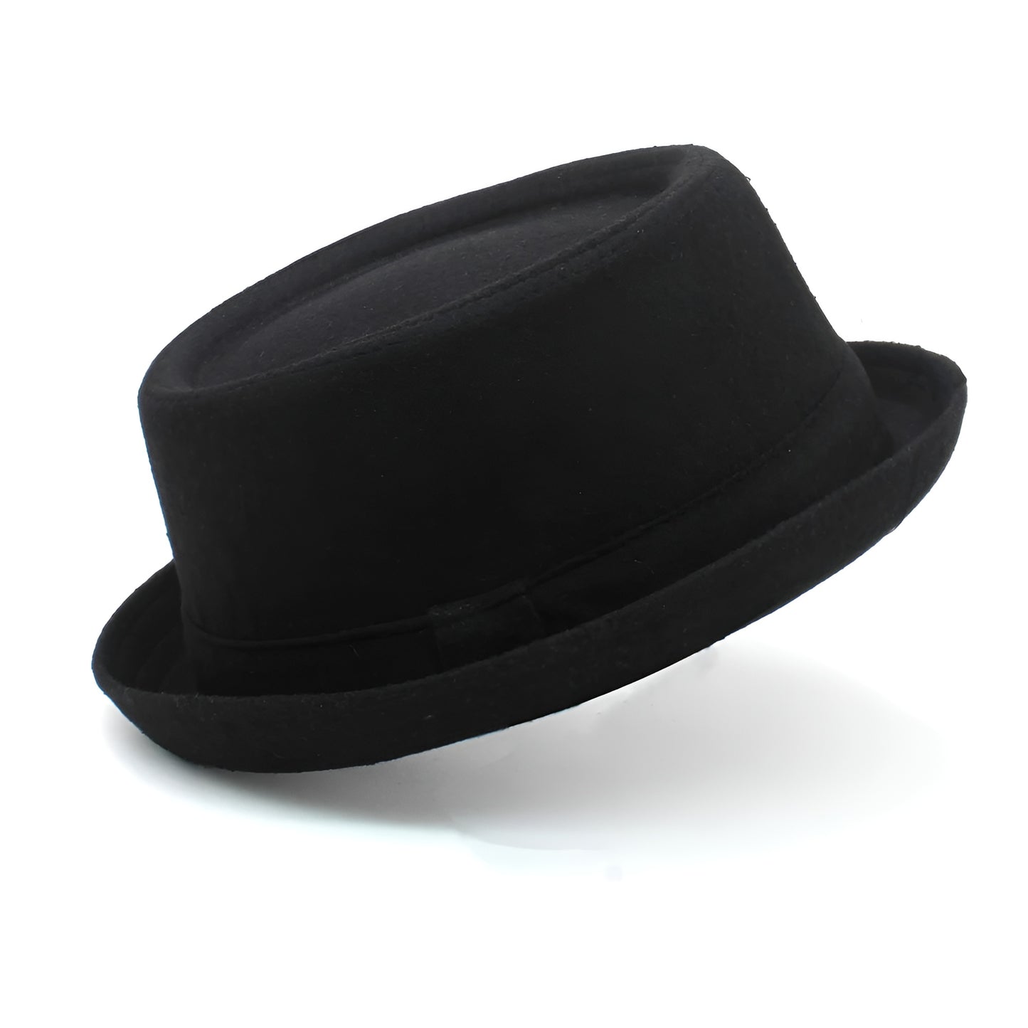 Pork Pie Hat – Wool Blend Casual Style