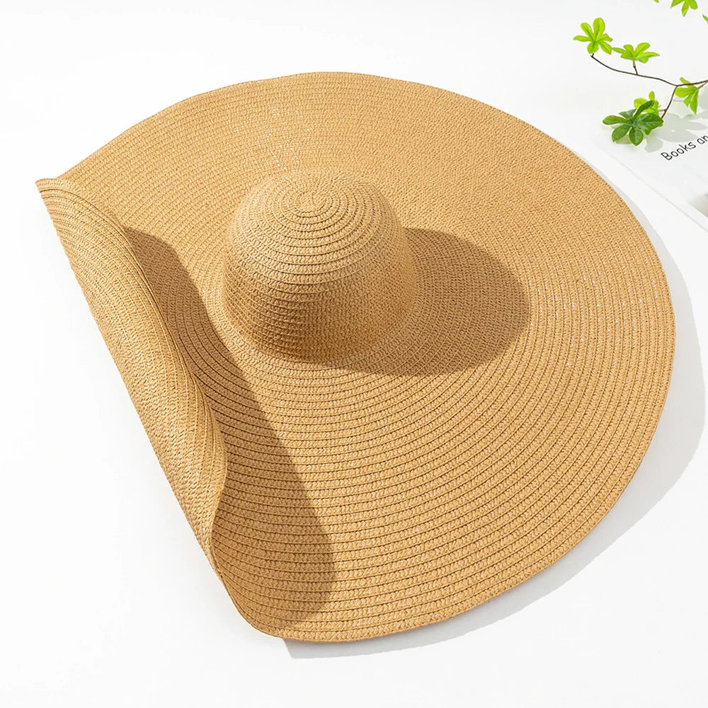 Wide Brim Straw Hat For Ultimate Sun Protection