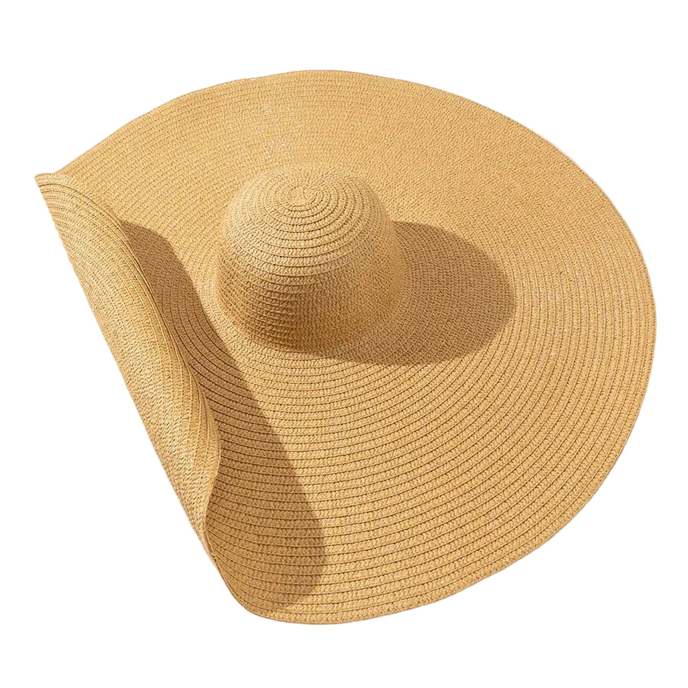 Wide Brim Straw Hat For Ultimate Sun Protection
