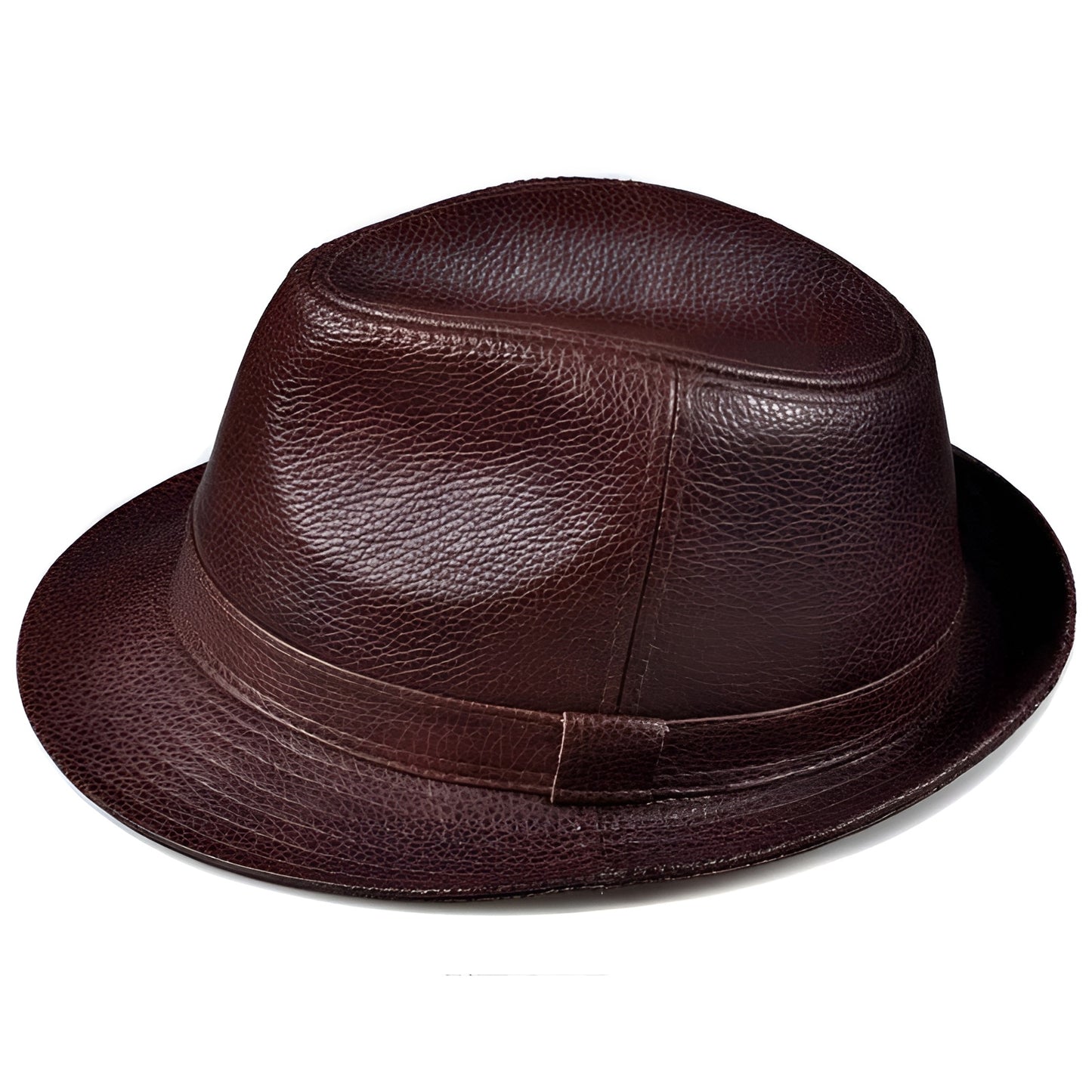 Trilby Hat – Genuine Leather Timeless Style