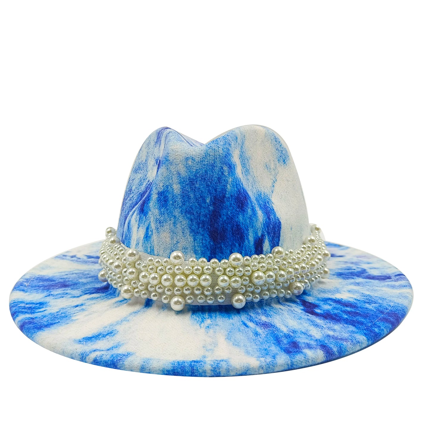 Fedora Hat – Modern Psychedelic Pearl Design