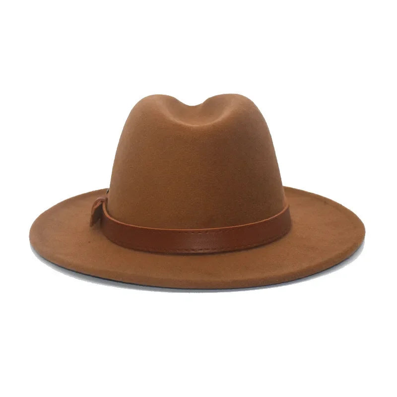 Fedora Hat – Leather Buckle Band