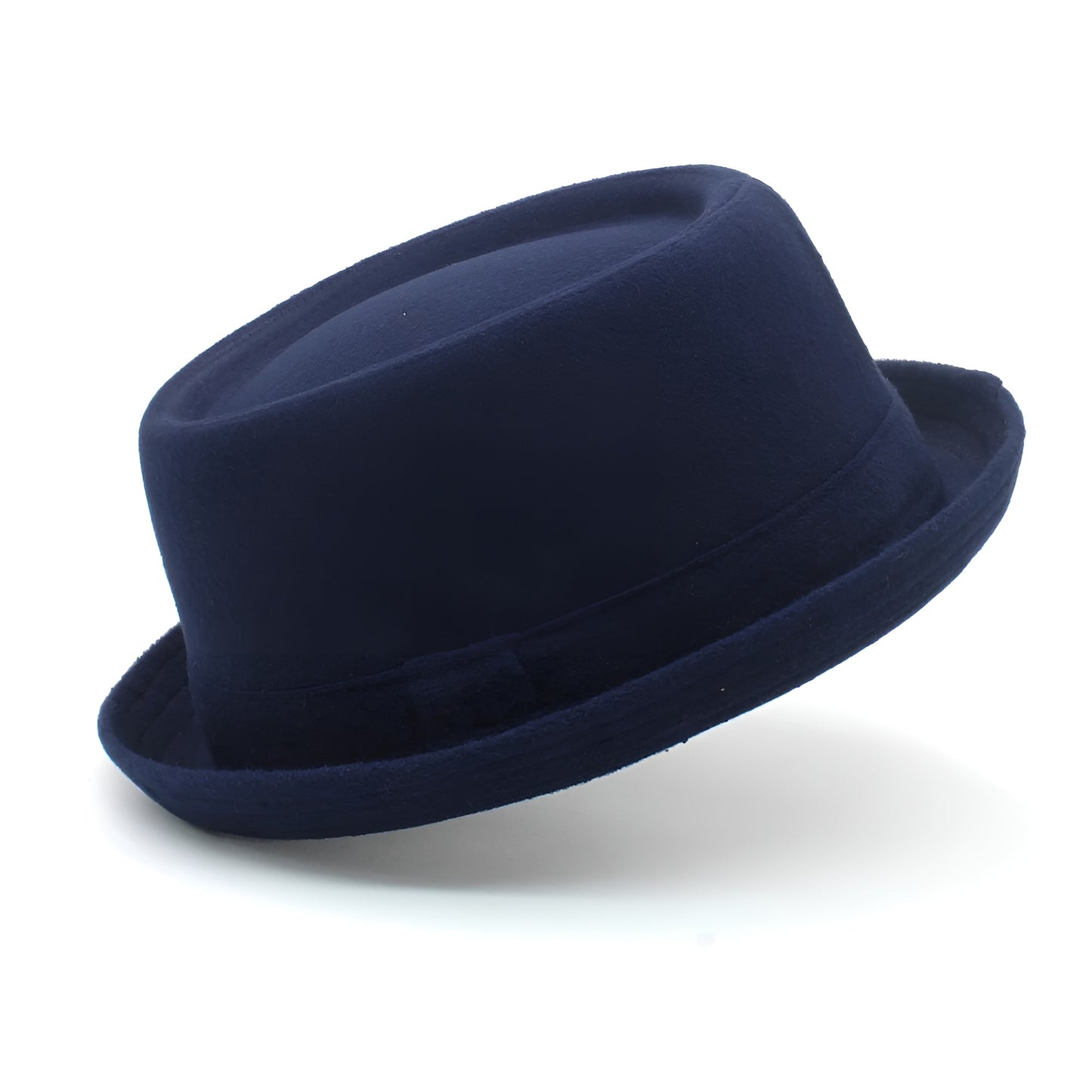 Pork Pie Hat – Wool Blend Casual Style