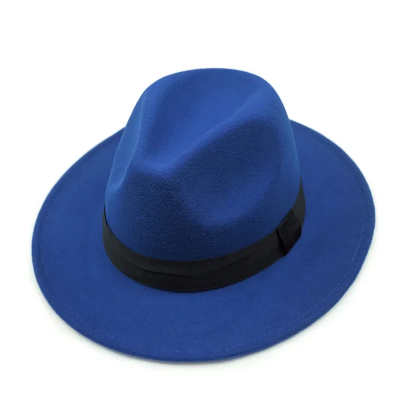 Fedora Hat – Classic Wool Blend with Black Band