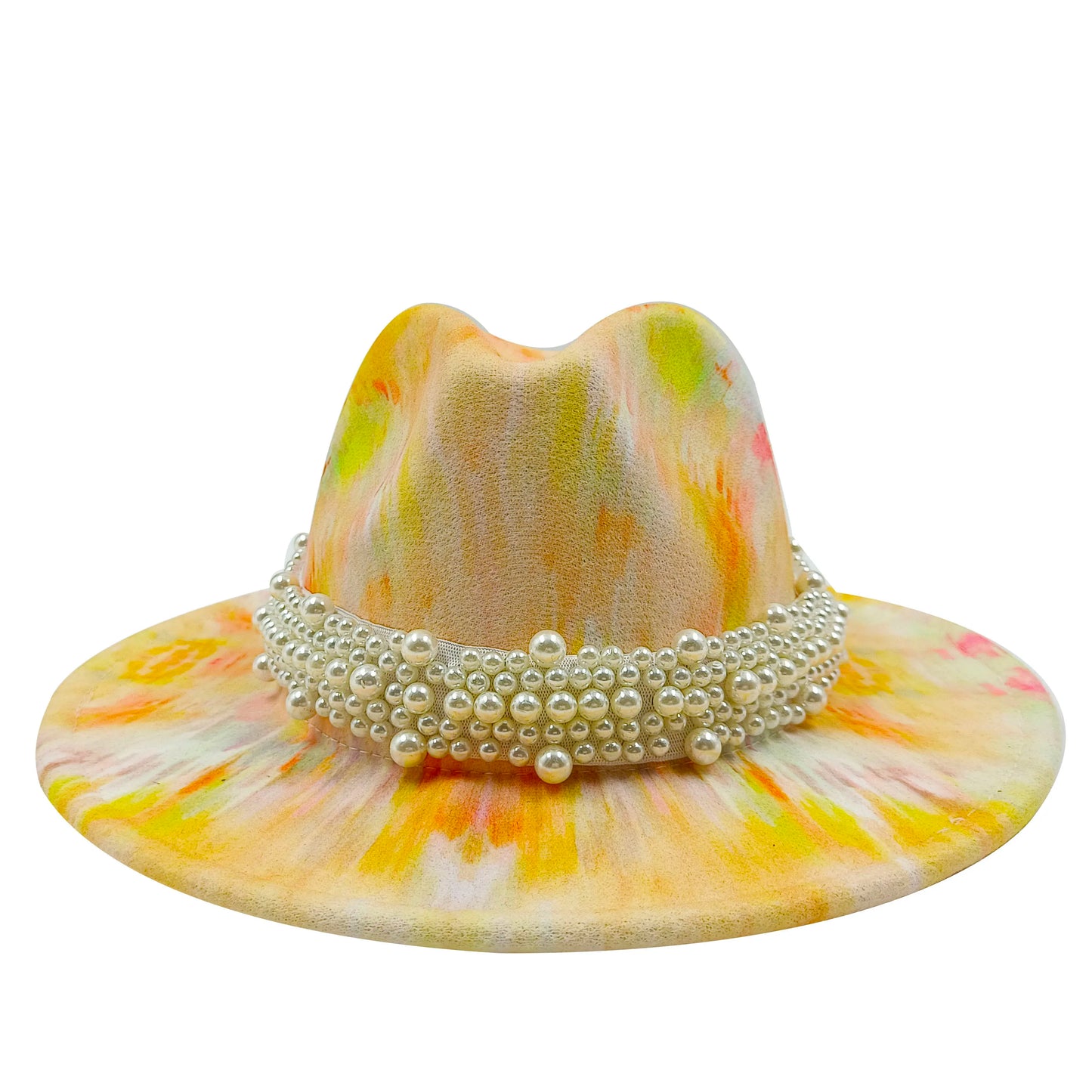 Fedora Hat – Modern Psychedelic Pearl Design