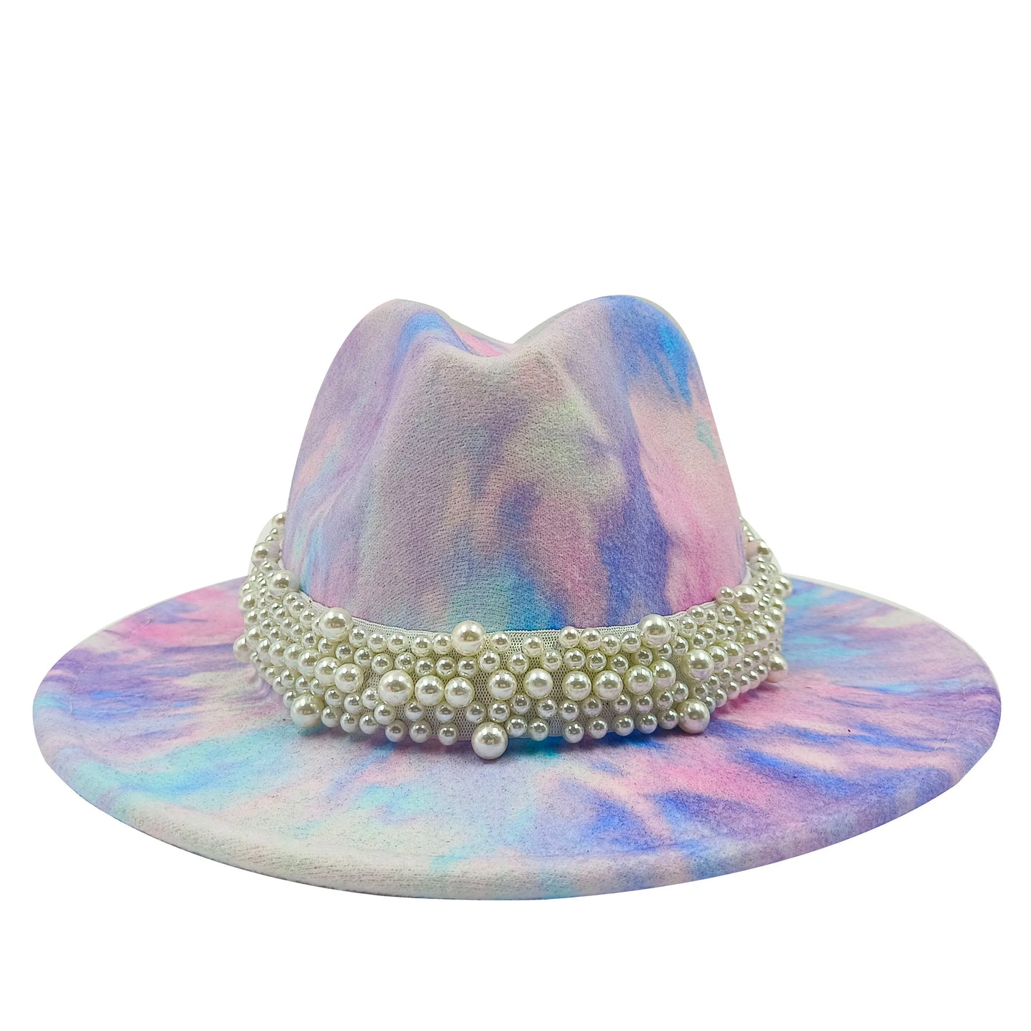 Fedora Hat – Modern Psychedelic Pearl Design