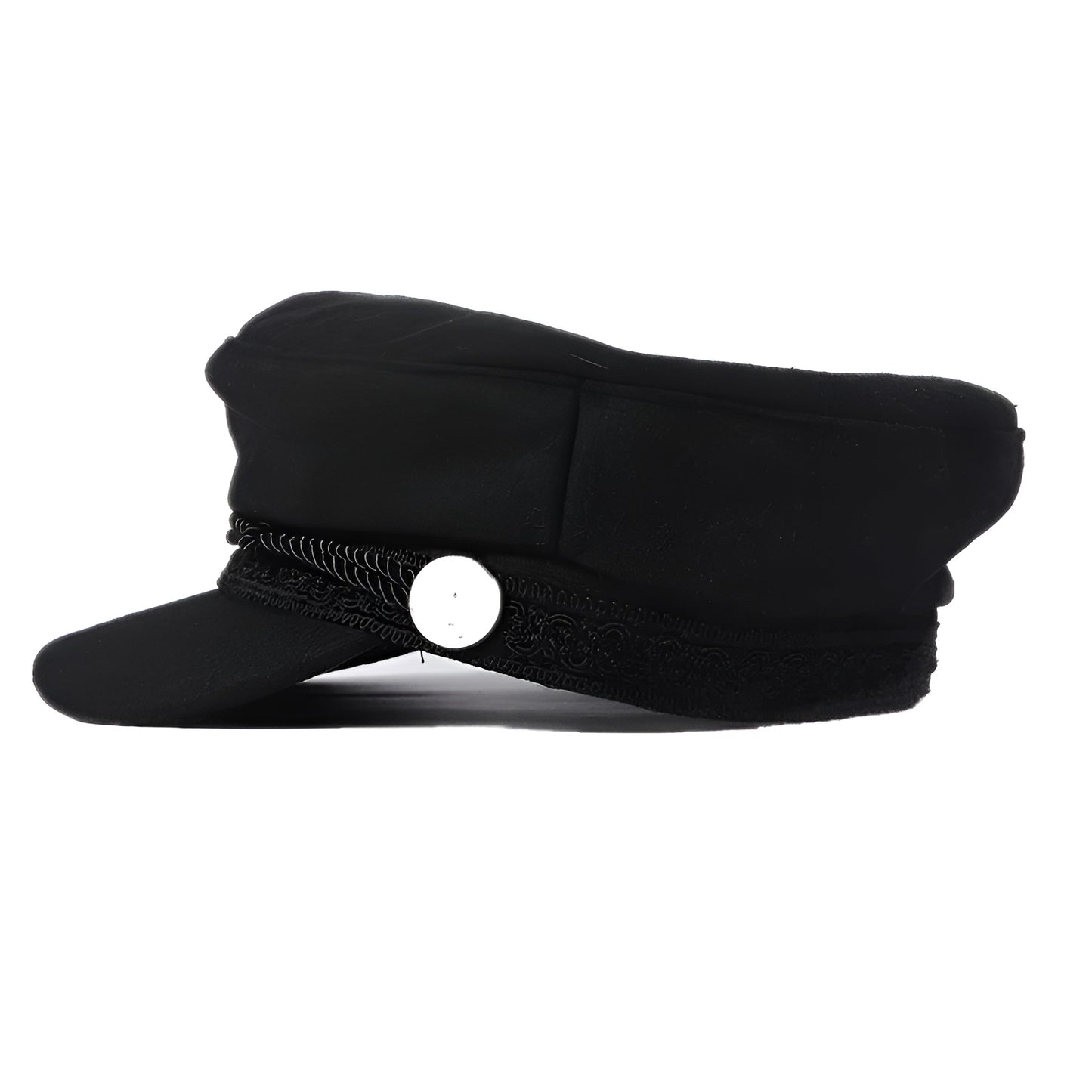 Sailor Cap – Embroidered Rope Band & Nautical Buttons