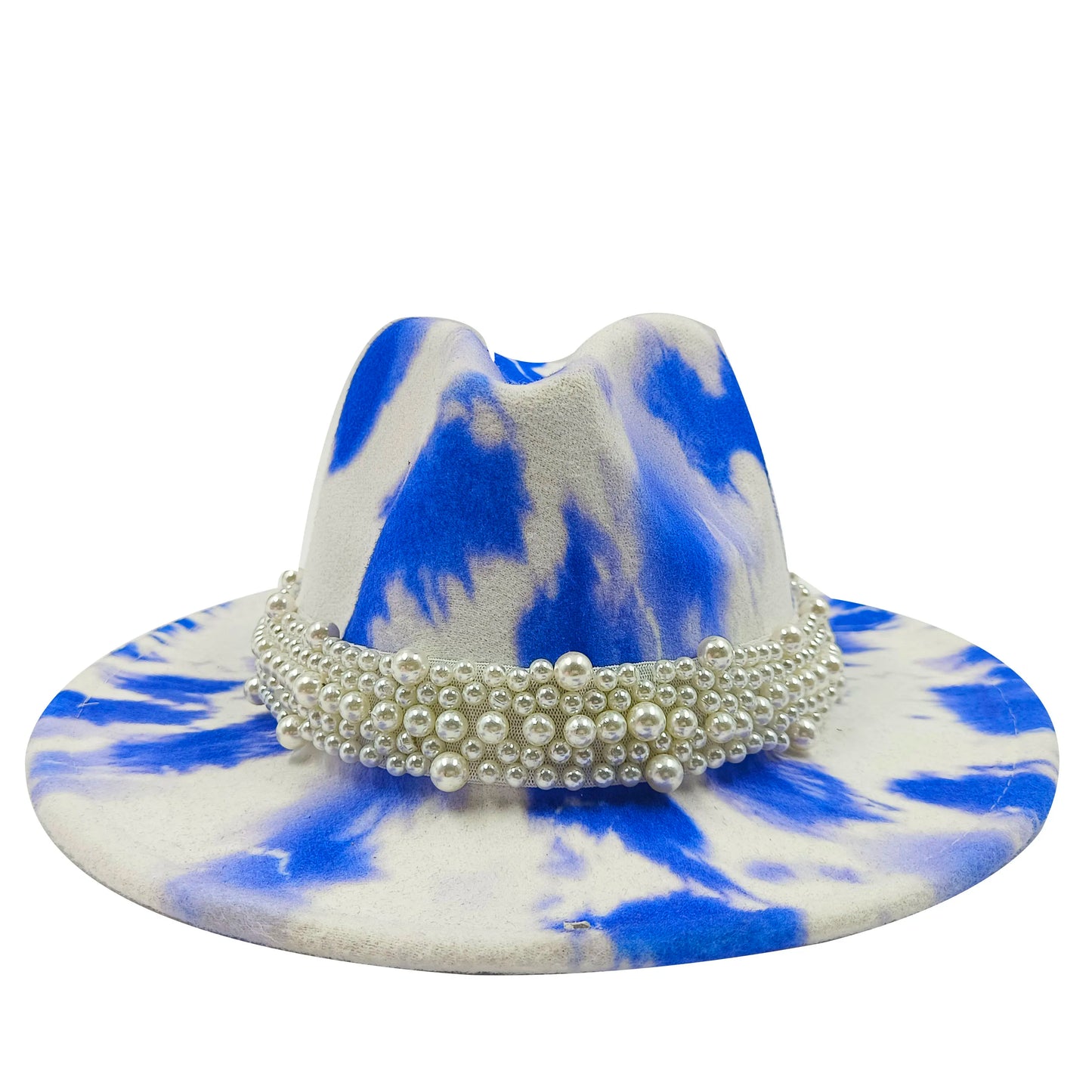 Fedora Hat – Modern Psychedelic Pearl Design