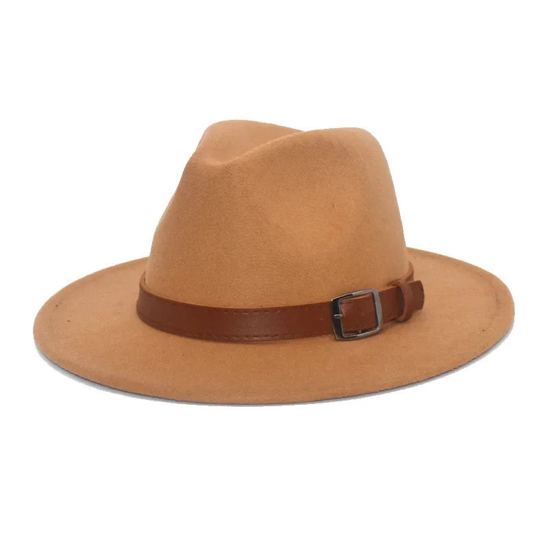 Fedora Hat – Leather Buckle Band