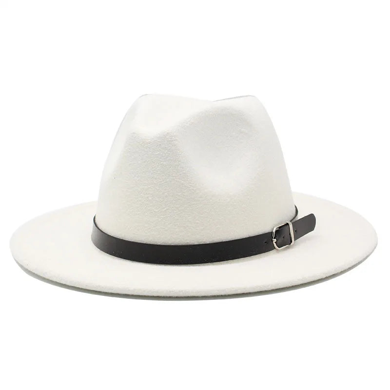 Fedora Hat – Slim Belt Accent
