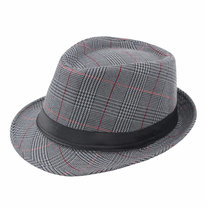 Trilby Hat – Classic Check Pattern