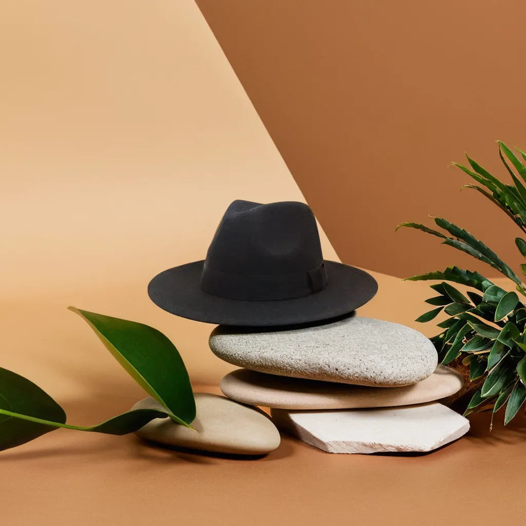 Classic Wide Brim Fedora Hat – Timeless Elegance for Every Occasion
